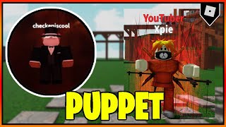 How to get the PUPPET ABILITY amp quotIT ALL COMES DOWNquot BADGE in Ability Wars  Roblox [upl. by Dew496]