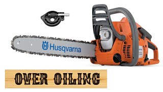 Husqvarna 235 e Overoiling problem [upl. by Egoreg]