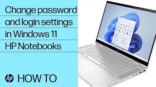 How to change password and login settings in Windows 11  HP Notebooks  HP Support [upl. by Eugenie]