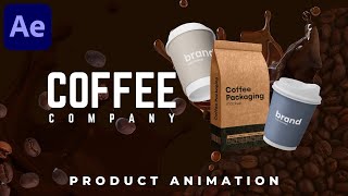 Product Motion Graphics in After Effects  After Effects Tutorial  No Plugins Required [upl. by Berenice9]