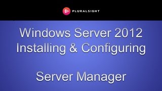 Windows Server 2012 Server Manager [upl. by Ehcsrop]