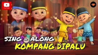 Upin amp Ipin  Kompang Dipalu Sing Along [upl. by Anir]