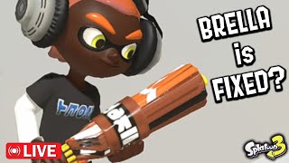 Splatoon 3  Splat Brella is FIXED [upl. by Anul]