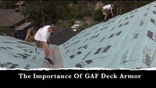 GAF Deck Armor Installation For Asphalt Shingles [upl. by Anoi]