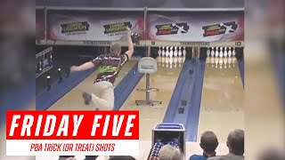 Friday Five  Best PBA Bowling Trick or Treat Shots [upl. by Assira273]