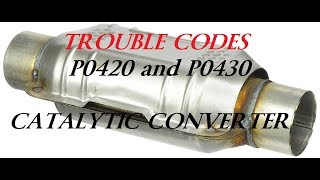 What a Bad Catalytic Converter looks like  P0420 P0430  Ford [upl. by Suckram]