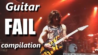 Guitar FAIL compilation ┃RockStar FAIL [upl. by Arahset591]