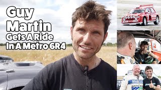 Guy Martin Gets A Ride In A 6R4 [upl. by Aititil17]