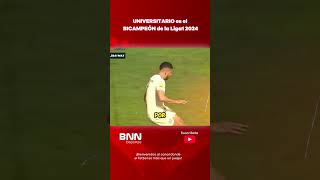 UNIVERSITARIO se coronó BICAMPEÓN nacional de la LIGA 1 2024 en el año de su CENTENARIO [upl. by Arbba]