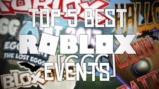 Top 5 Best ROBLOX Events [upl. by Carolus]