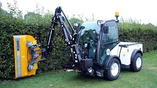 Multihog CX Tractor with Becx Boom Mower [upl. by Willet]