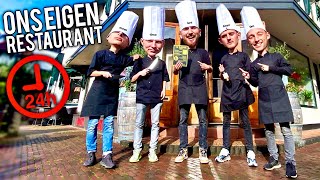 WIJ NEMEN 24 UUR EEN RESTAURANT OVER CHAOS [upl. by Pierce]