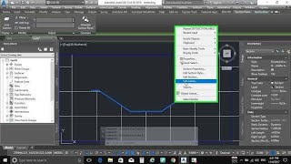 Civil 3D canal design part1 [upl. by Finley719]