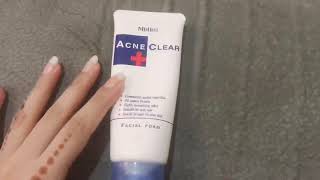 Mistine acne clear plus face wash review in urdu  How to use acne clear face wash [upl. by Lounge965]