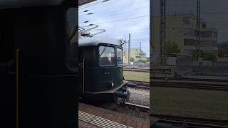 re44 oldtimer oldtrain oldlocomotive sbb cff ffs trainspotting railway shorts yt [upl. by Lankton]