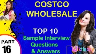 Costco Wholesale most important interview questions and answers for freshers [upl. by Nagle518]