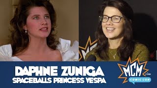 Daphne Zuniga Spaceballs One Tree Hill Interview [upl. by Inittirb]