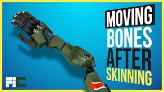 How to Move Bones After You Started Skinning 3ds Max [upl. by Neeruam417]