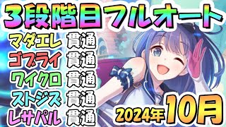 【プリコネR】３段階目フルオート貫通編成と凸ルート色々紹介！サポ借りＥＸ装備なし！２０２４年１０月クラバト【マダムエレクトラ】【ゴブリンライダー】【ワイルドクロウ】【ストームジズ】【レサトパルト】 [upl. by Oirramaj]