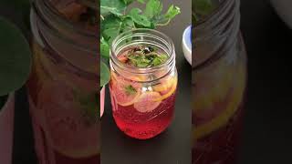 Roohafza Lemonade  Healthy Summer Drinks  Mojito Recipe  Homemade lemonade  Summer Coolers [upl. by Netsirhk71]