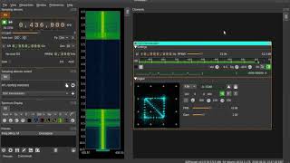 SDRAngel demodulating 3 digital modes [upl. by Arimas]