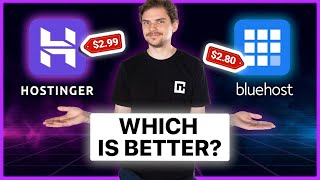 Hostinger vs Bluehost  The Ultimate Comparison [upl. by Hannazus422]