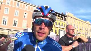 Thibaut Pinot  Interview darrivée  Tour de Lombardie  Il Lombardia 2017 [upl. by Irbmac846]