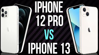 iPhone 12 Pro vs iPhone 13 Comparativo [upl. by Iaj]