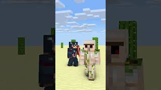 Steve Turn Into Herobrine To Break Captain Americas Shield minecraft [upl. by Gerita]