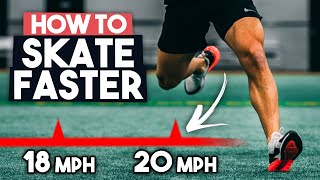 SKATE FASTER ⚡️Hockey Speed Workout 🏒 [upl. by Crispa]