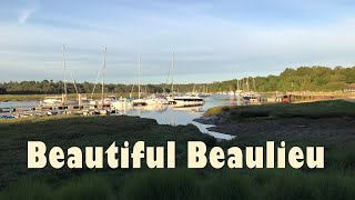 Beautiful Beaulieu  Sailing up the Beaulieu river [upl. by Nelle558]