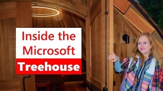 Inside Microsofts New MultiMillion Dollar Treehouses [upl. by Itoyj]