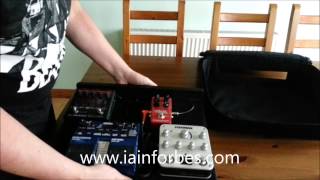 Gator pedal tote case  pedalboard review and unboxing [upl. by Aicala]