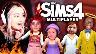 The Sims 4 with Multiplayer is absolutely unhinged your honour [upl. by Arekat571]