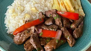 Receta de Lomo Saltado [upl. by Coulombe]