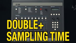 DOUBLE your Sampling time on the Emu or Rossum SP1200 [upl. by Hobbs]