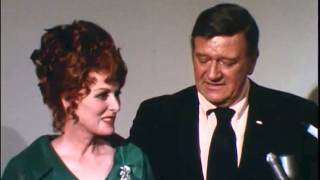 John Wayne And Maureen OHara  Interview [upl. by Atiuqam]