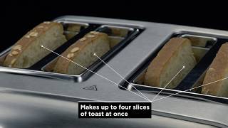 Russell Hobbs 4 Slice Classic Stainless Steel Toaster [upl. by Llerrehs]