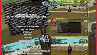 SAMP ANDROID MOD MENU MULTI HACK TOOL  CHENH4XSTEALTH  DEVELOPER CHEN [upl. by Lyris584]