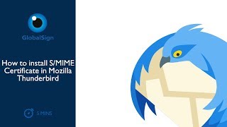 How to install SMIME Certificate in Mozilla Thunderbird [upl. by Akir]