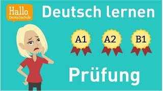 Deutschprüfung  Welches Deutschniveau hast du Wie gut kannst du Deutsch A1 A2 oder B1 [upl. by Jolie377]