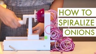 How to Spiralize Onions [upl. by Solrac]