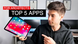 TOP 5 APPS FOR ARCHITECTS amp DESIGNERS [upl. by Luapleahcim554]