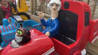 Amutec postman pat SDS helicopter kiddie ride [upl. by Aremmat]