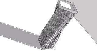 SketchUp Tutorial  Parametric Tower twisting tower and FredoScale [upl. by Beverly]