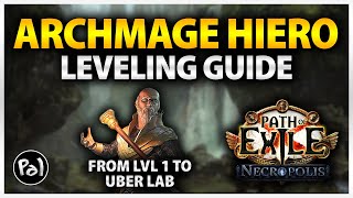 PoE 324 Leveling Guide for Archmage Hierophant Ball Lightning [upl. by Aneele]