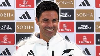 Mikel Arteta prematch press conference  Arsenal v Brighton amp Hove Albion [upl. by Atilam]