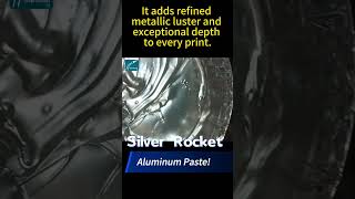 Silver Rocket Aluminum Paste Enhance Print with Metallic Shine amp Depthaluminumpaste [upl. by Aeriela]