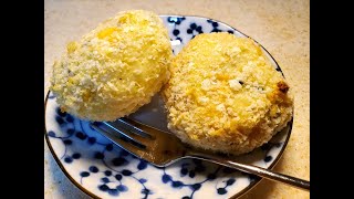 粟米薯餅  這樣做薯蓉最方便  不油炸  可存冰箱  細妹主理 Potato Cake 【20無限】 [upl. by Akibma]