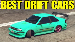 Gta 5 Best Drift Cars  TOP 3 DRIFT CARS IN GTA  NO MODS [upl. by Saihtam612]